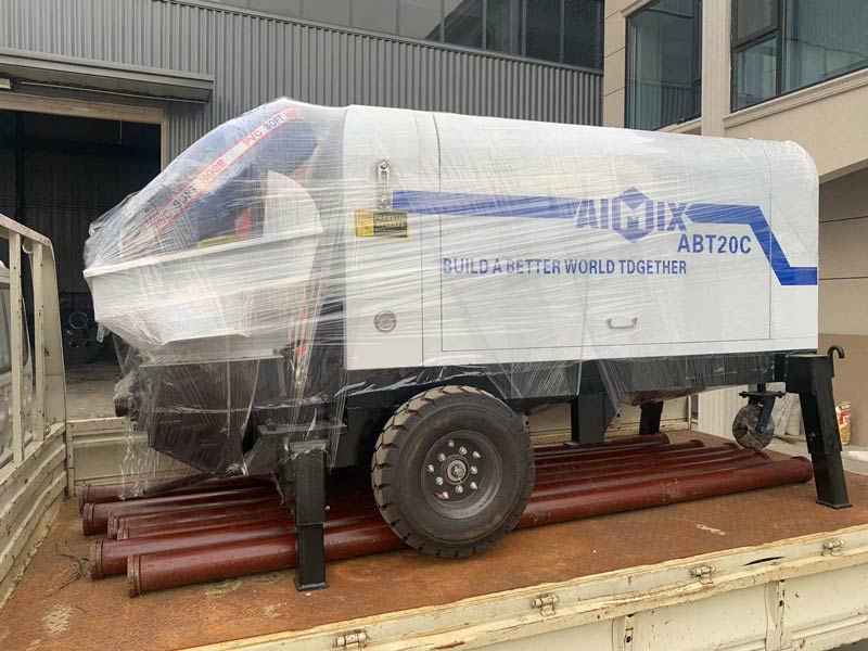 Packing Concrete Pump