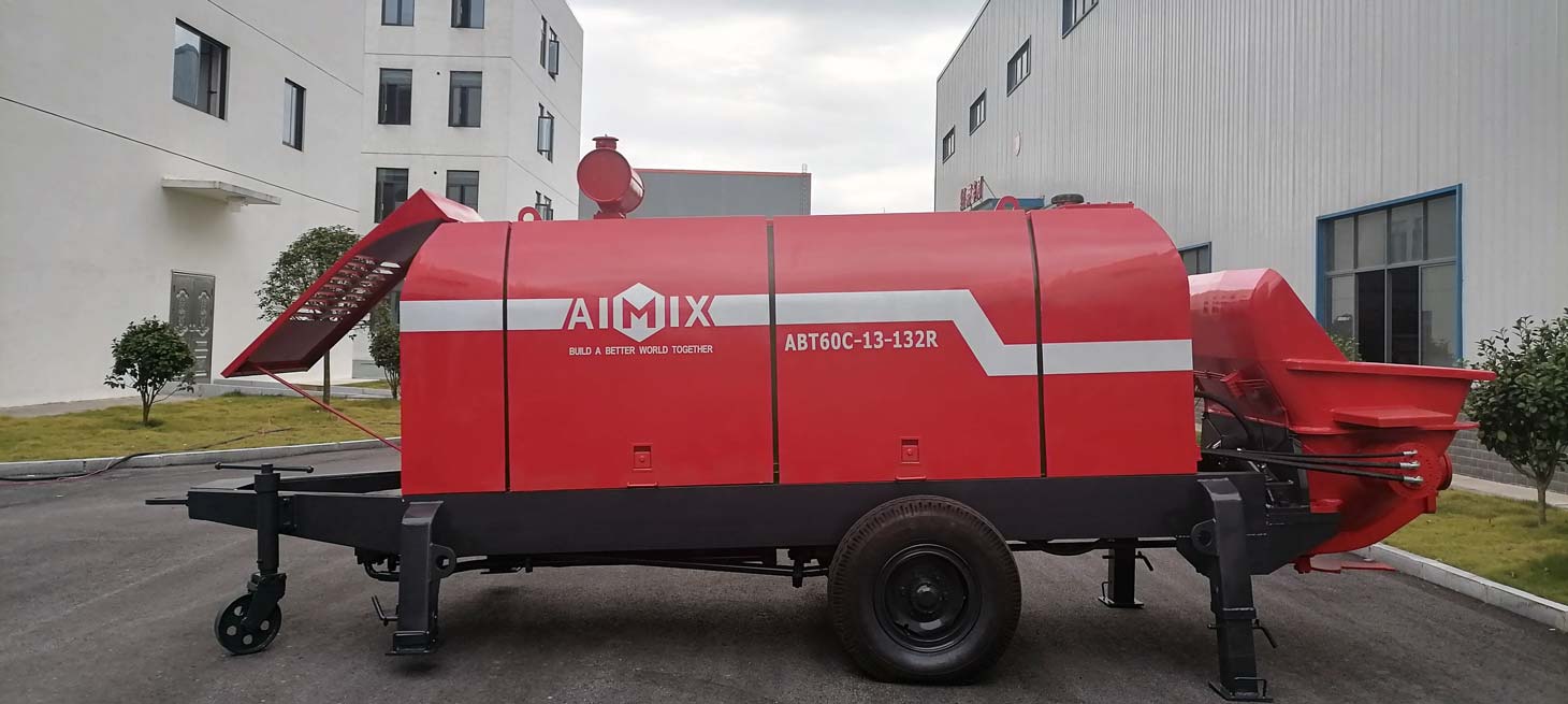ABT60C Diesel Concrete Pump Was Shipped to Uganda