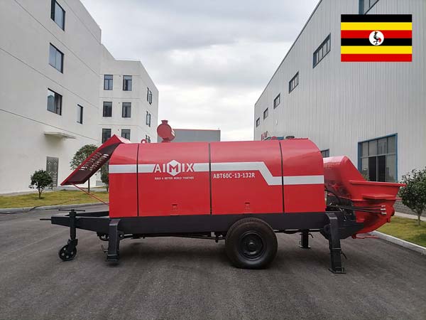 ABT60C Diesel Concrete Pump in Uganda