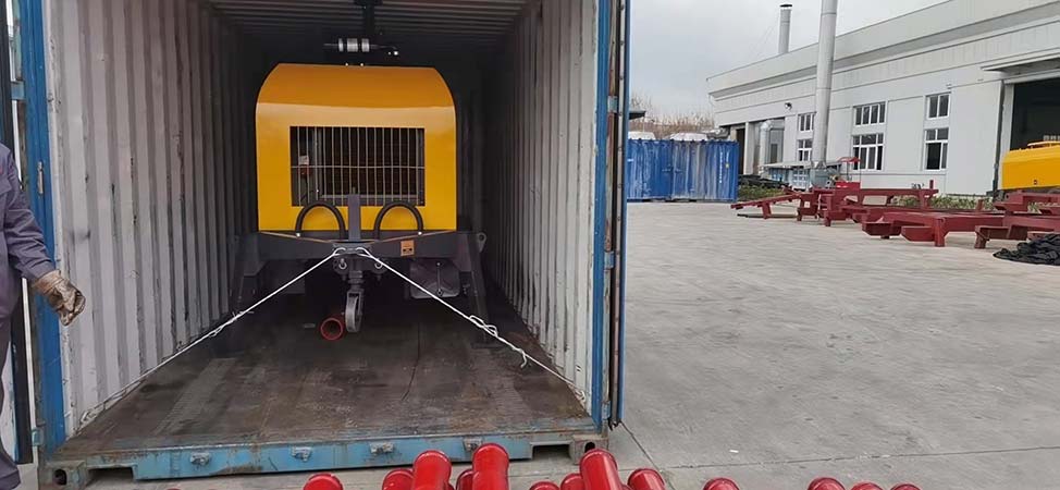 Loading ABT40C Stationary Concrete Pump