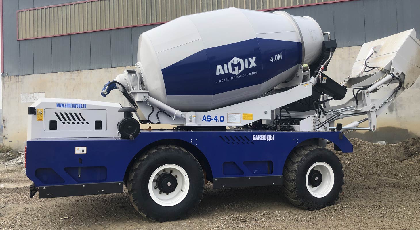 AS-4.0 Self Loading Mixer Was Exported to Russia in Dec. 2021