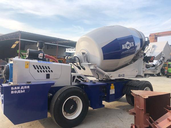 AS-4.0 Self Loading Mixer in Factory before Exporting to Kazakhstan