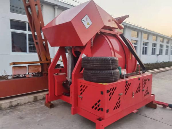 Delivering Aimix JZR750 Diesel Concrete Mixer to Kenya