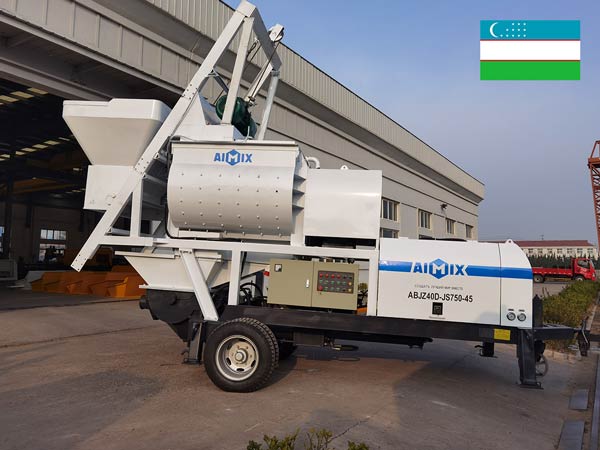 Electric Concrete Pumps to Uzbekistan