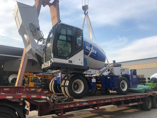 Exporting AS-4.0 Self Loading Mixer to Kazakhstan
