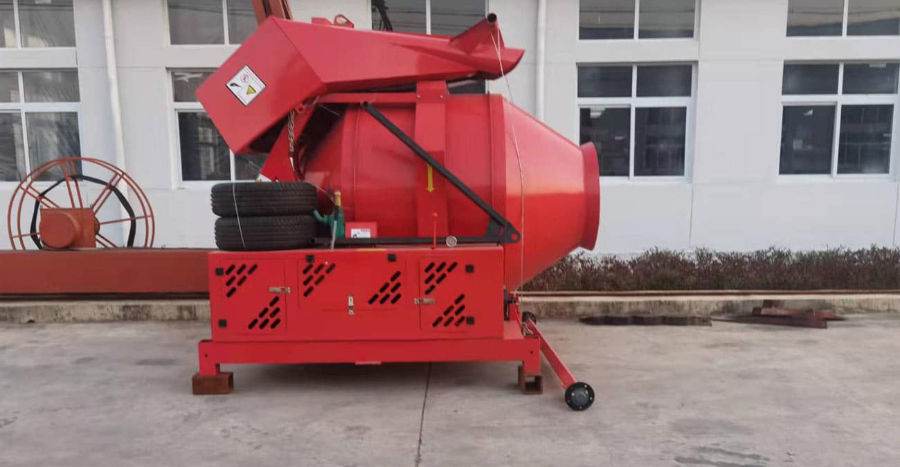 JZR750 Diesel Concrete Mixer Was Delivered to Kenya