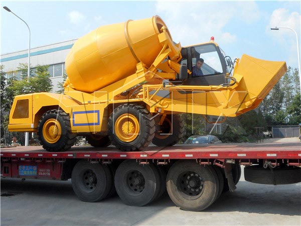 Shipping Self Loading Mixer to Vietnam
