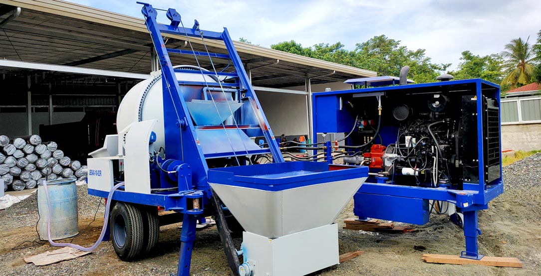 ABJZ40C Concrete Pump in The Dominican Republic