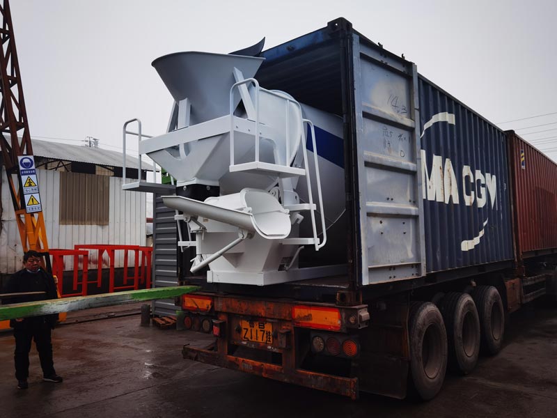 Exporting 3 m3 Concrete Drum to Indonesia