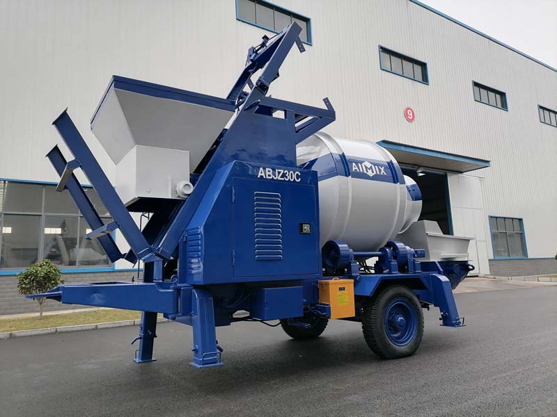 ABJZ30C Diesel Concrete Mixer and Pump DRC