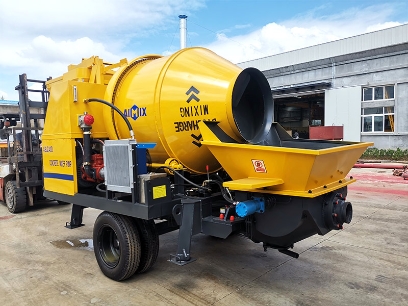 ABJZ40D Electric Concrete Mixer Pump