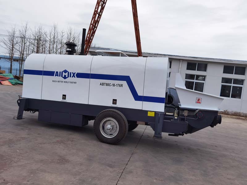 ABT80C Diesel Trailer Pump to Malaysia