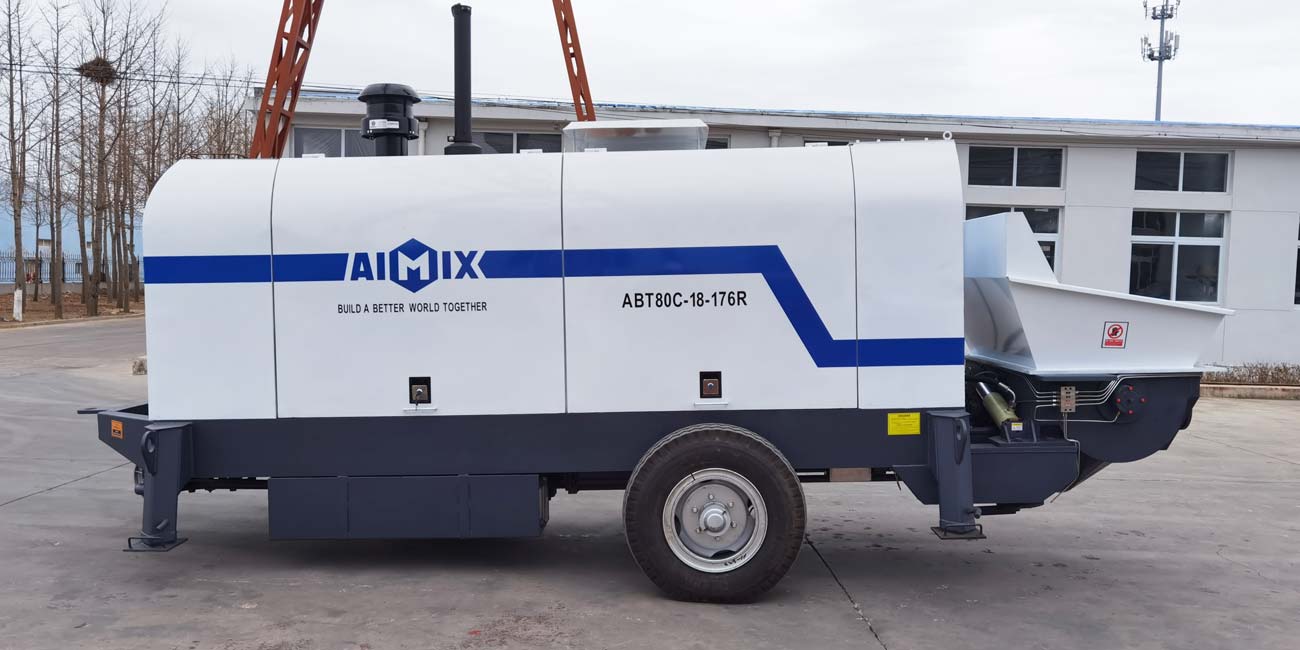 Sending Aimix ABT80C Trailer Pump To Malaysia