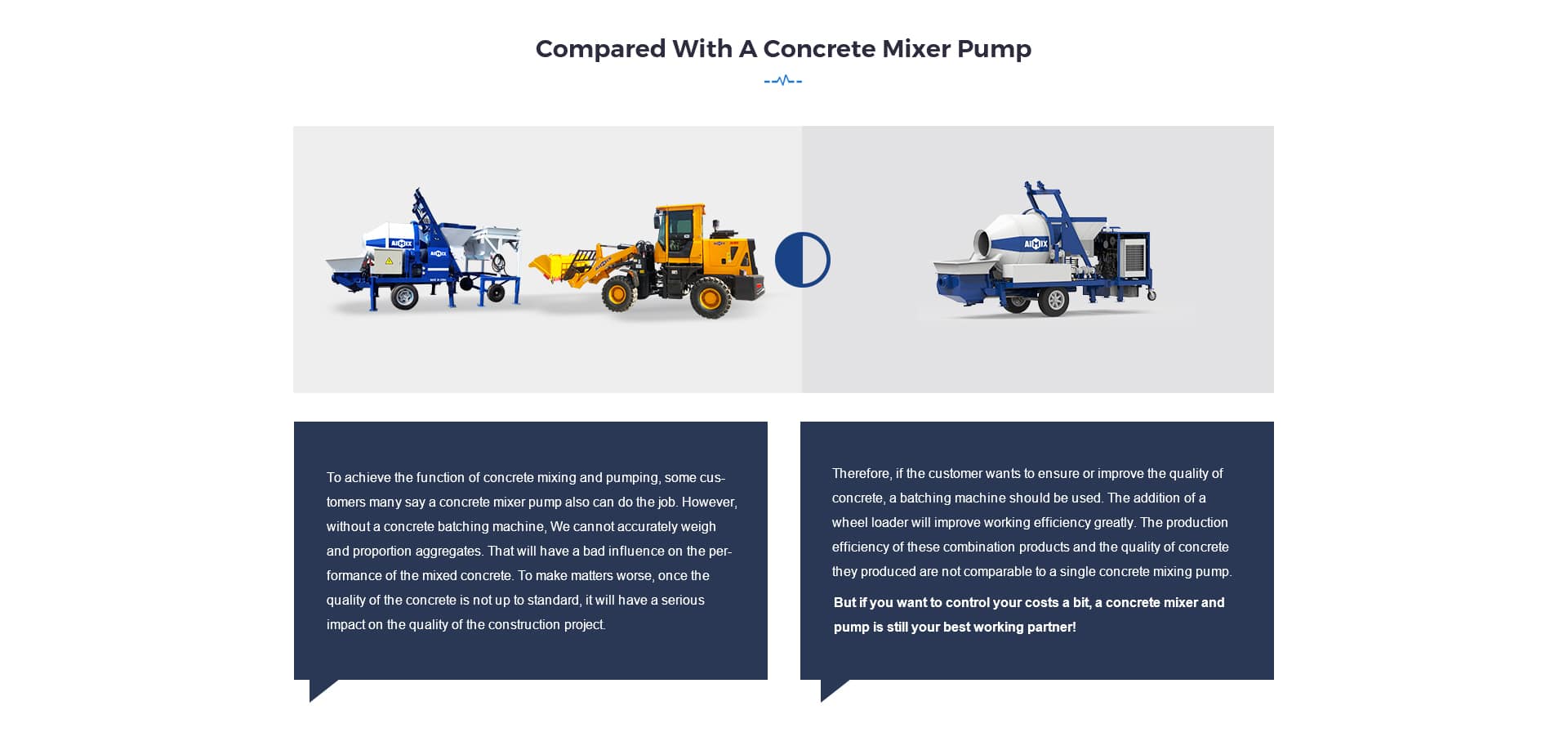 Combined with mixer pump