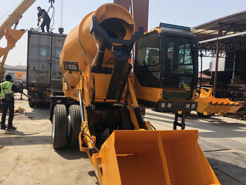 AS-4.0 Self Loading Transit Mixer to DR Congo