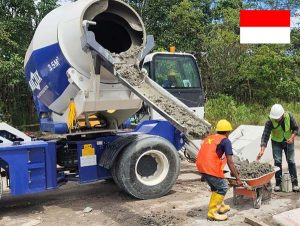 Aimix Self Loading Mixer Debugging in Indonesia