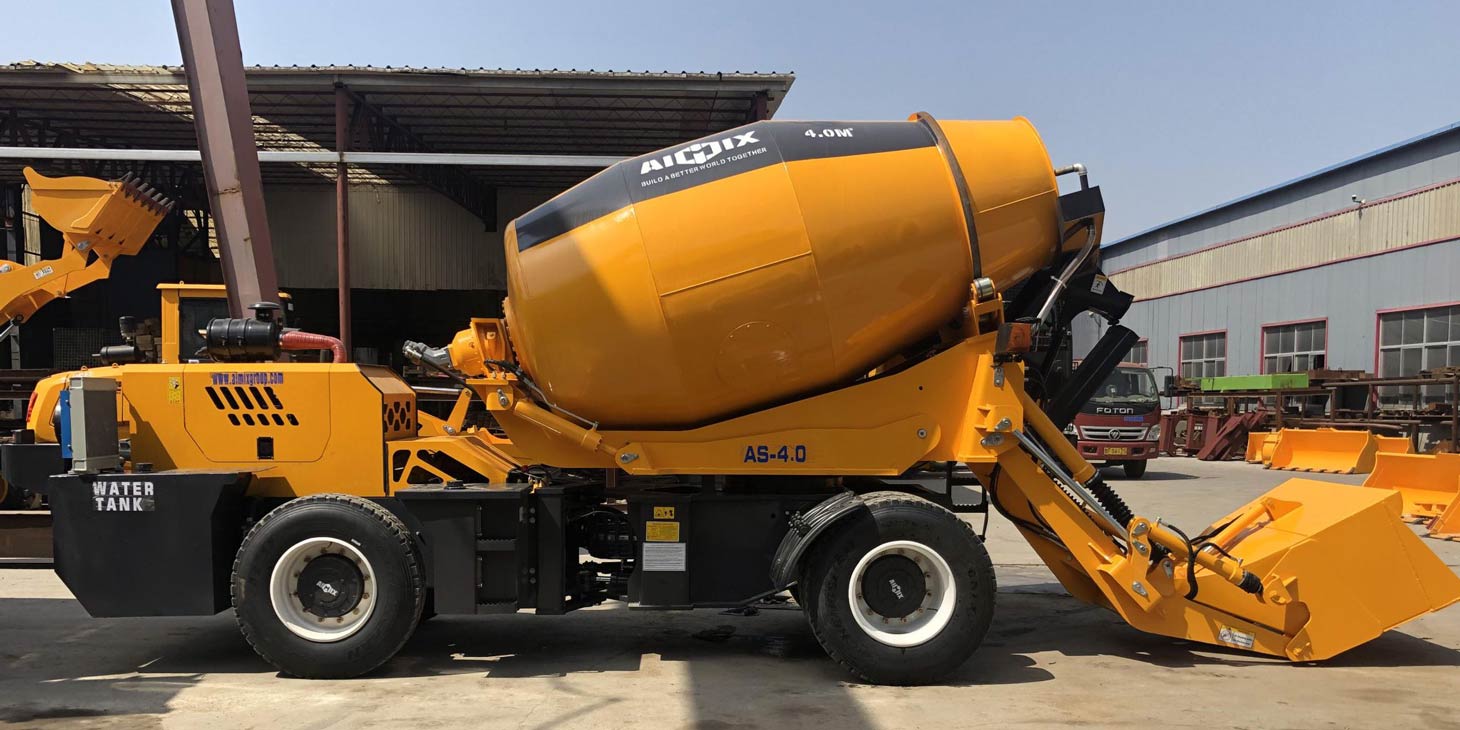 DR Congo Self Loading Concrete Mixer
