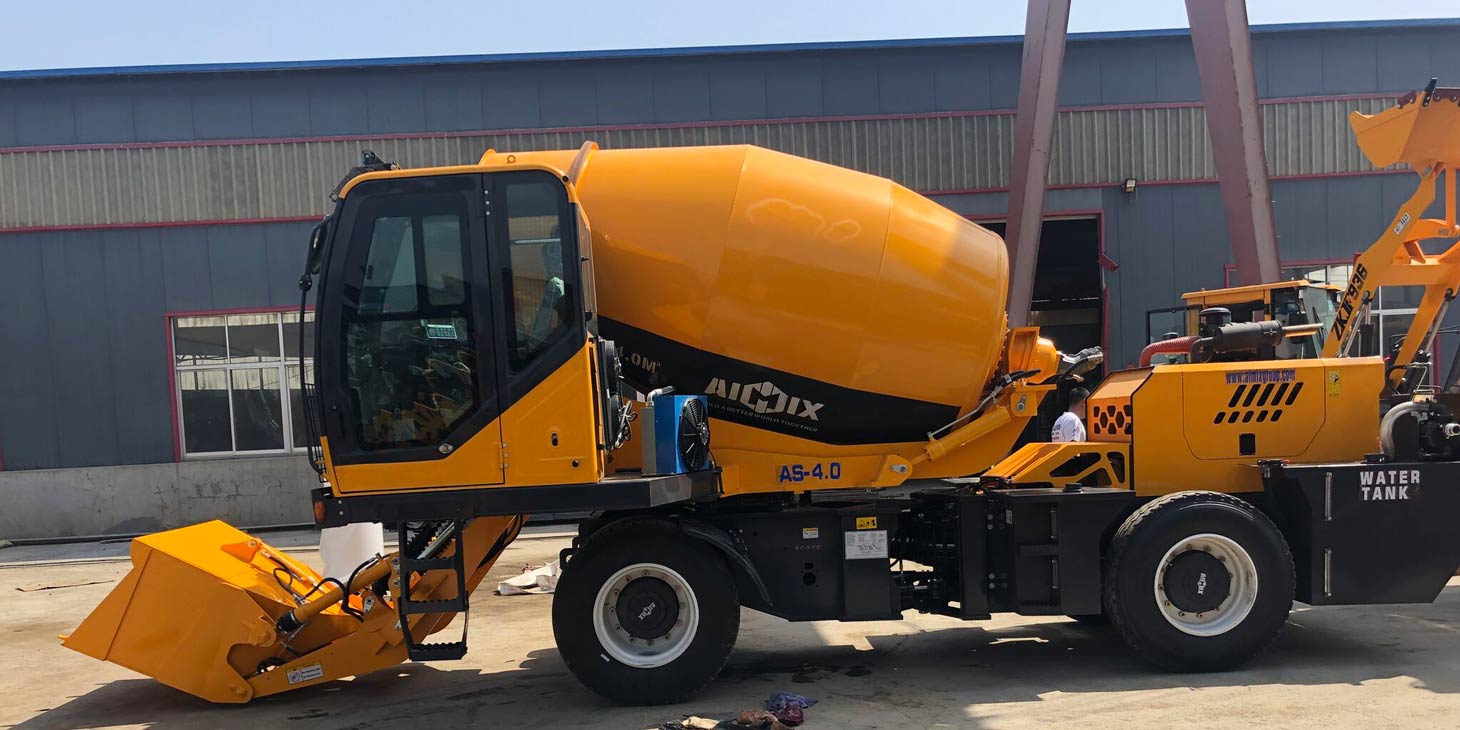 Self Loading Concrete Mixer Exporting to DR Congo