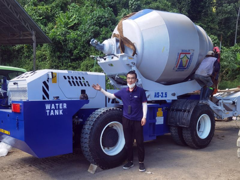 AS3.5 Self Loading Mixer In Indonesia