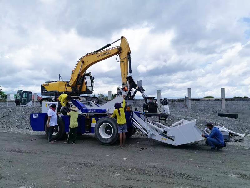 Aimix AS-3.5 Self Loading Mixer Assembly in the Philippines