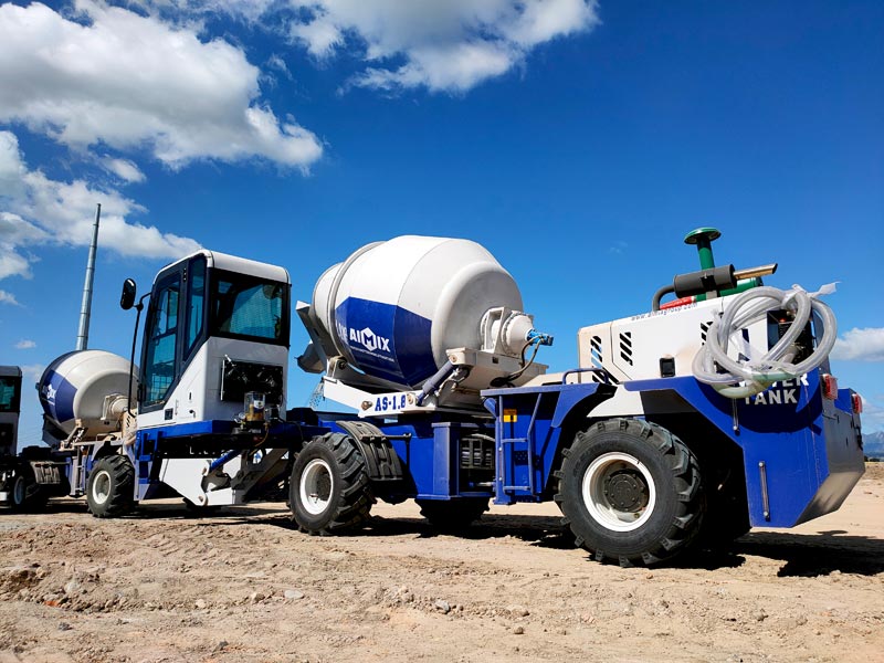 AS-1.8 Mini Self Loading Concrete Mixer in Singapore