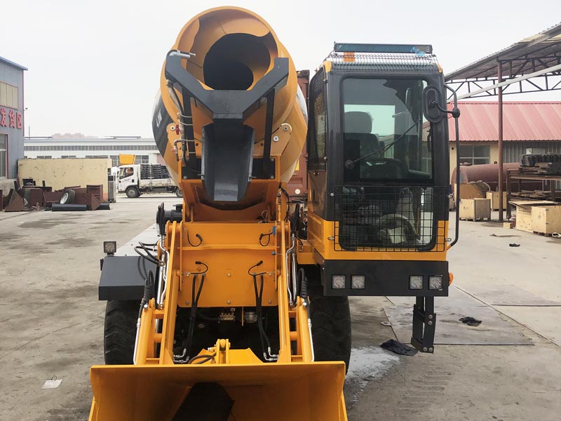 AS-4.0 Self Loading Concrete Mixer to Guatemala