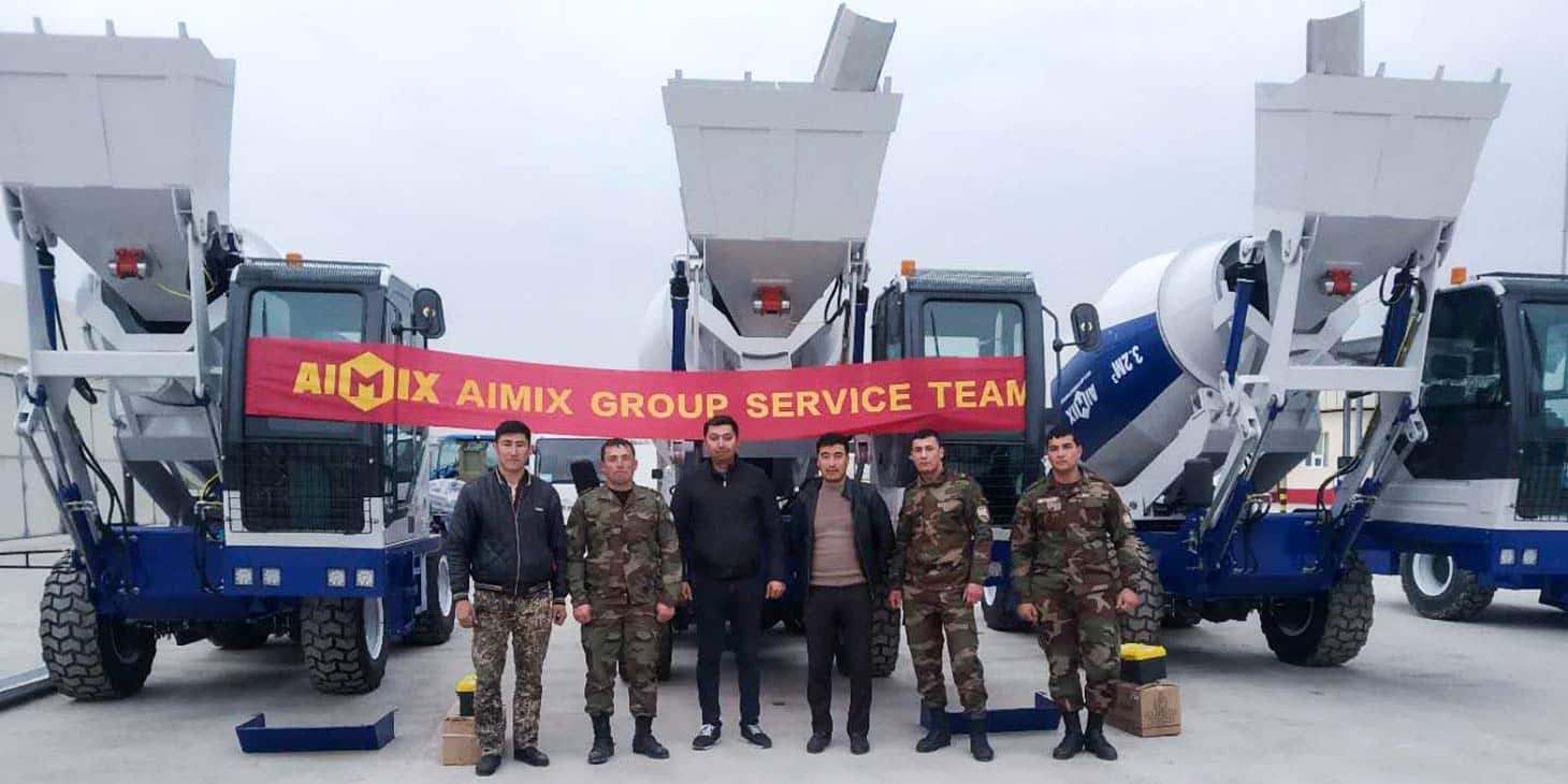After-sales Service for Aimix Self Loading Mixer
