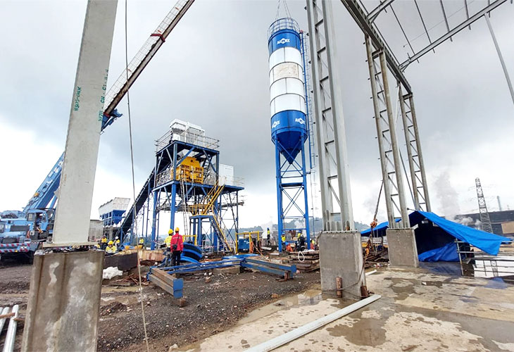 Erecting The Silo