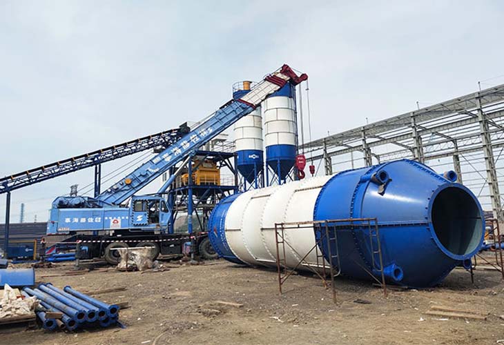 Installing Cement Silos on the Ground