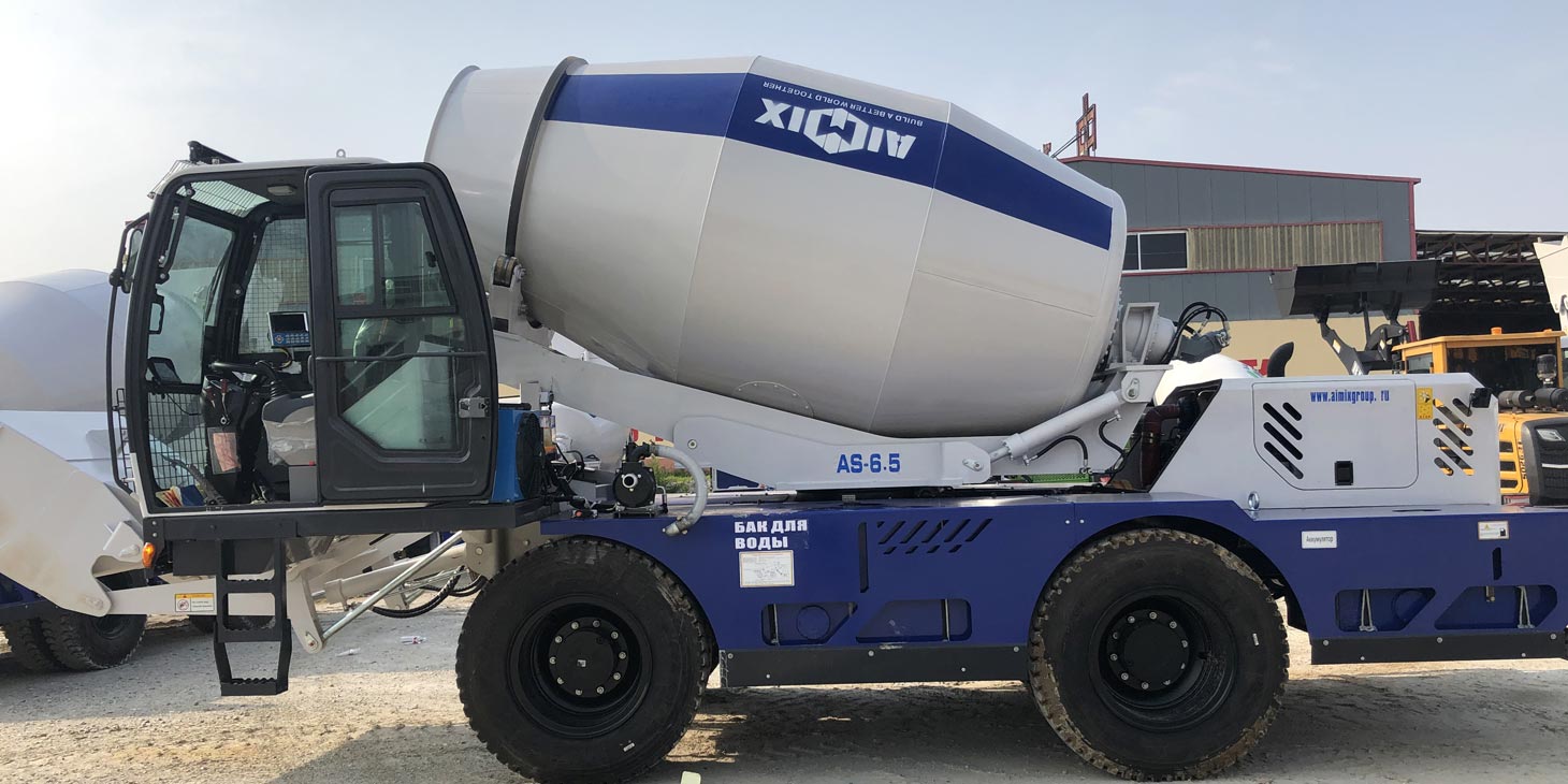 Testing AS-6.5 Self -loading Mixer in Factory