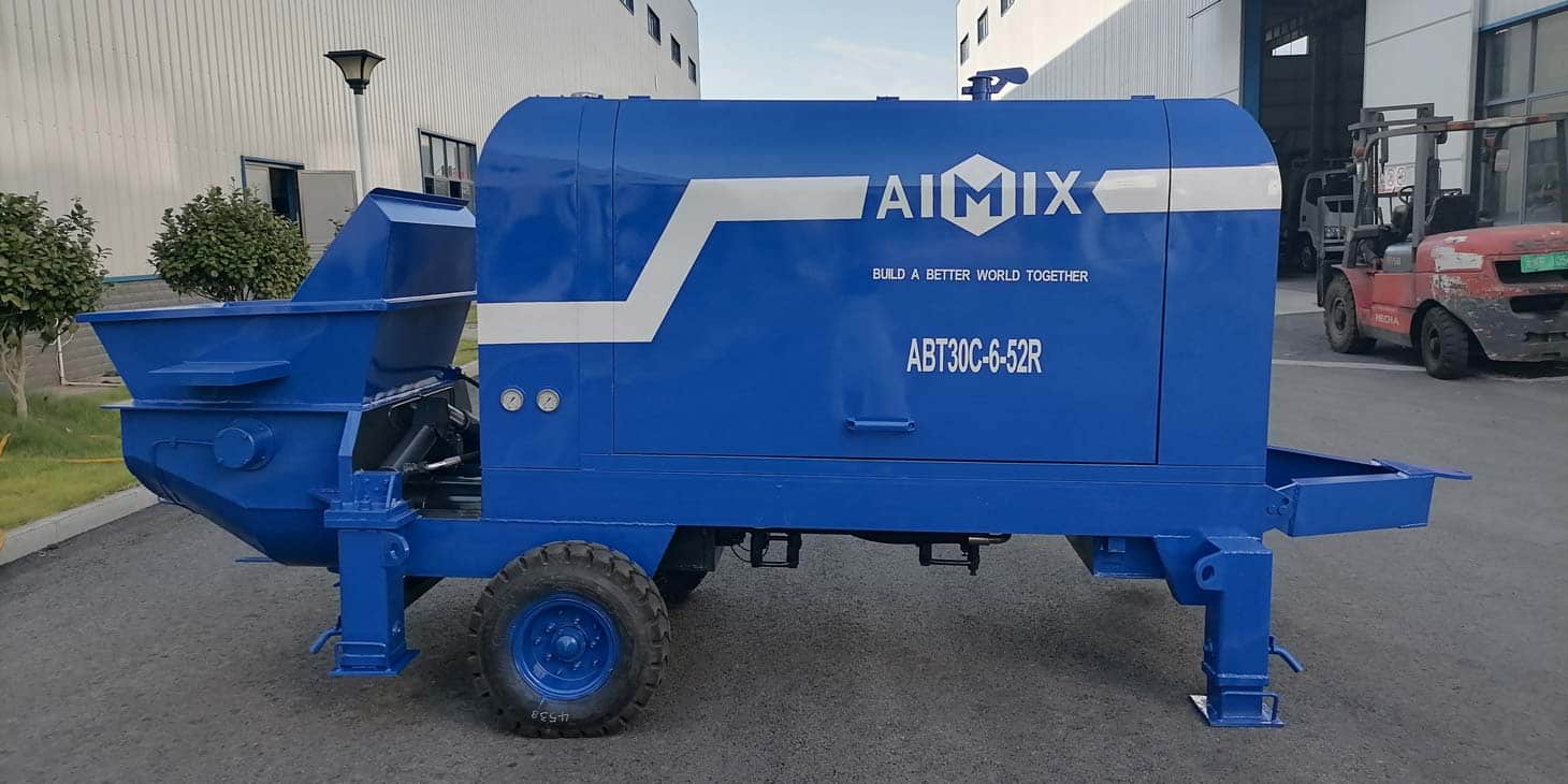ABT30C Diesel Concrete Pump to the Dominican Republic