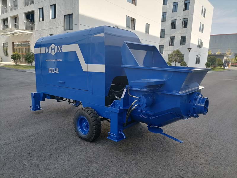 ABT30C Trailer Concrete Pump to The Dominican Republic