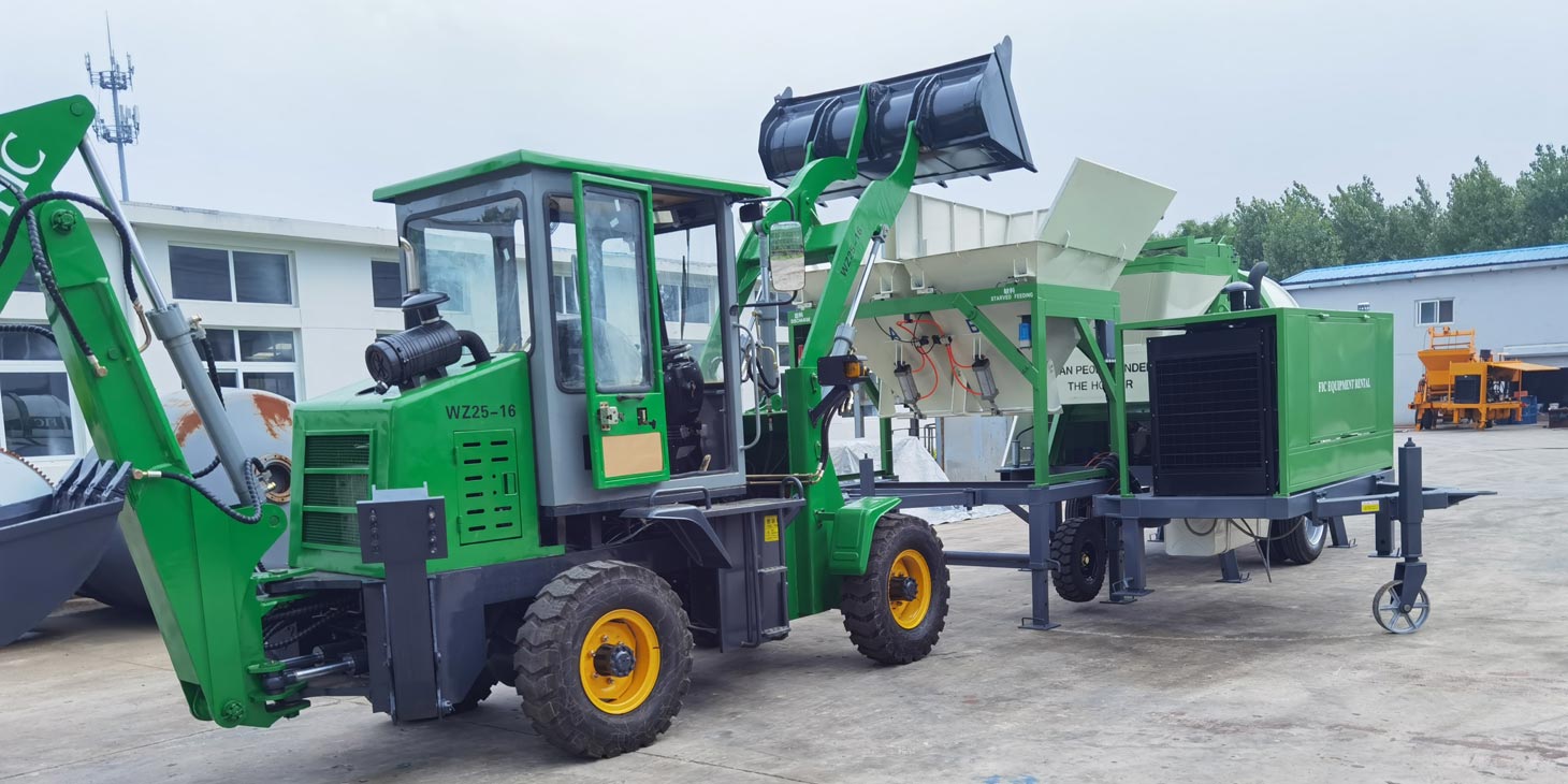 Mixer Pump, Batching Machine and Backhoe Were Exported to Cayman Islands