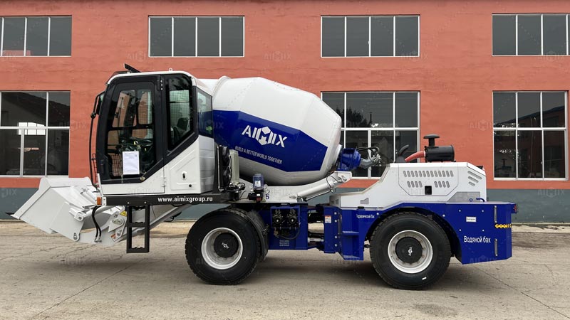 AS-3.5C self loading mixer transporting to Russia