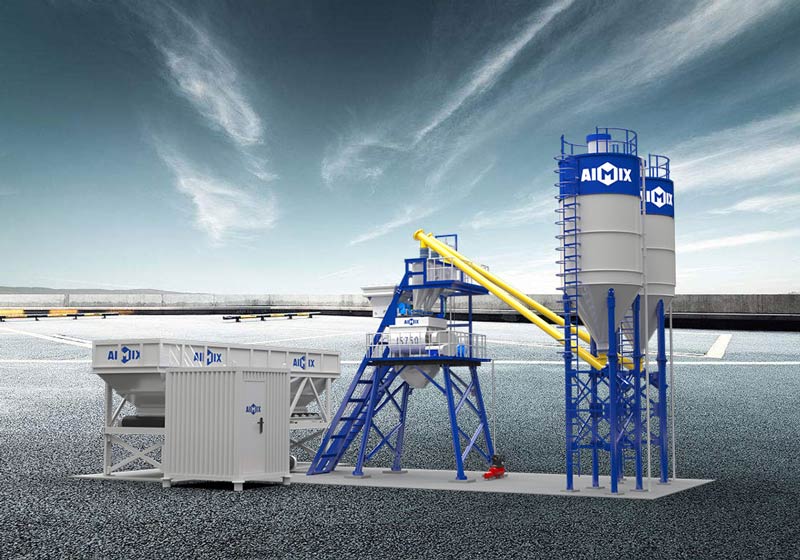 AJ35 Stationary Concrete Batching Plant in Australia