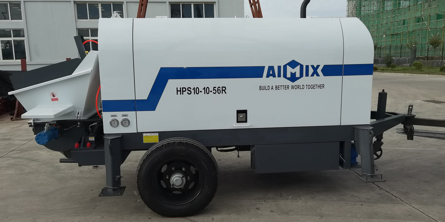 Aimix HPS10 Cement Mortar Pump Was Exported to El Salvador