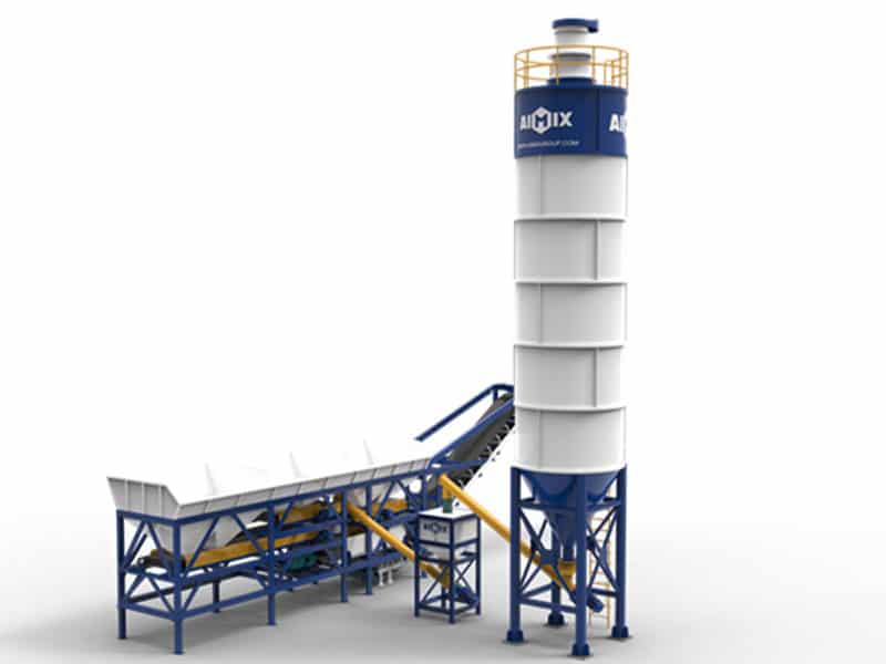 dry batch concrete plant