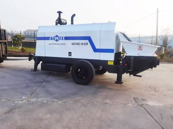 ABT40C Diesel Concrete Pump in Bolivia