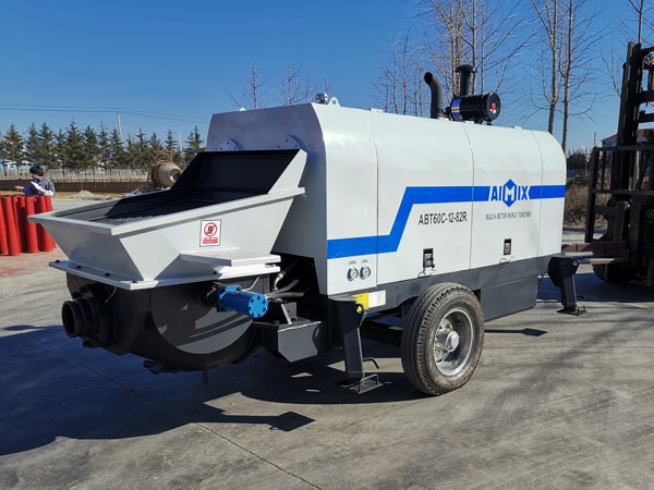 ABT60C Line Concrete Pump in Bolivia