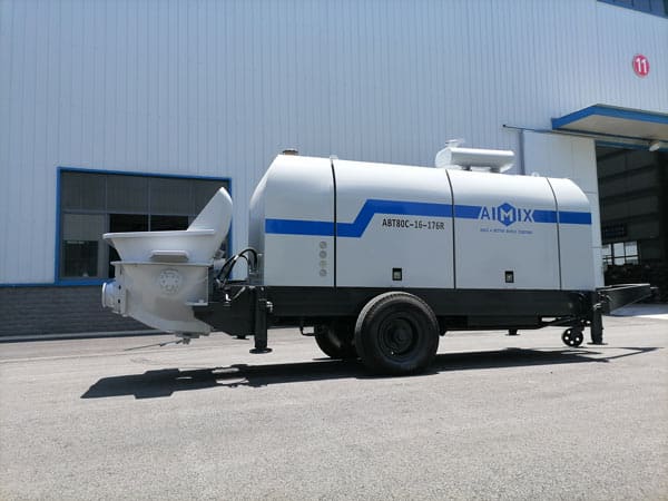 ABT80C Stationary Concrete Pump in Bolivia