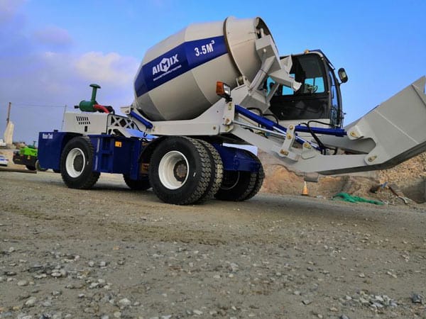 AS-3.5B Self Loader Transit Mixer in Chile