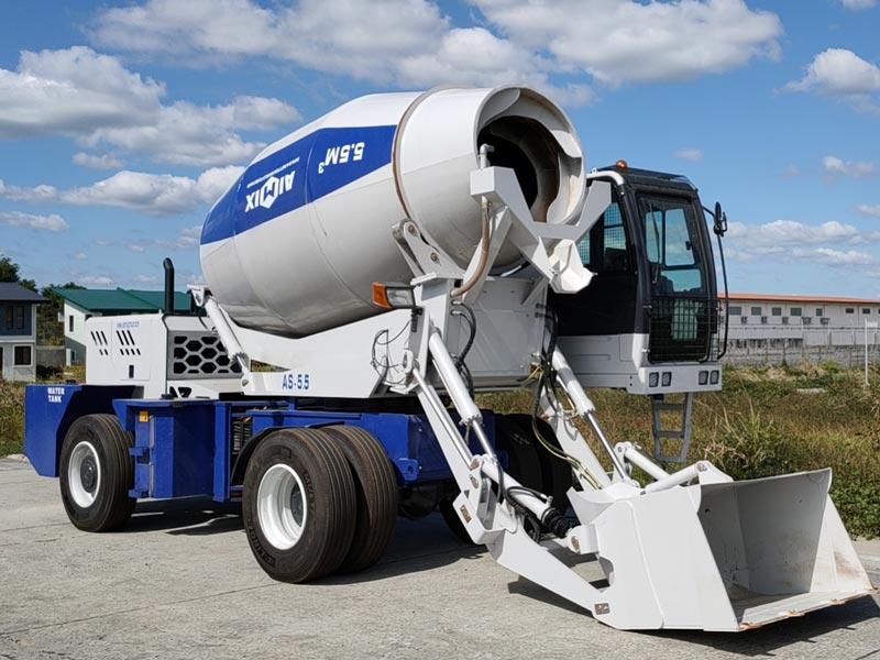 AS-5.5 Chile Self Loader Concrete Mixer