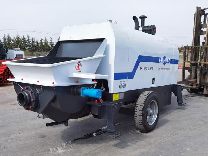 ABT60C Diesel Concrete Pump in Peru