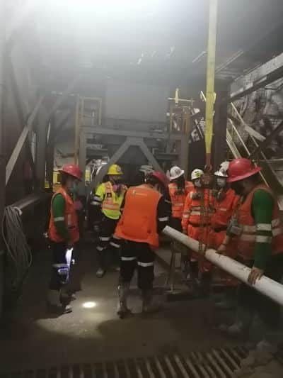 Using ABT80D Electric Concrete Pump For Tunnel Construction