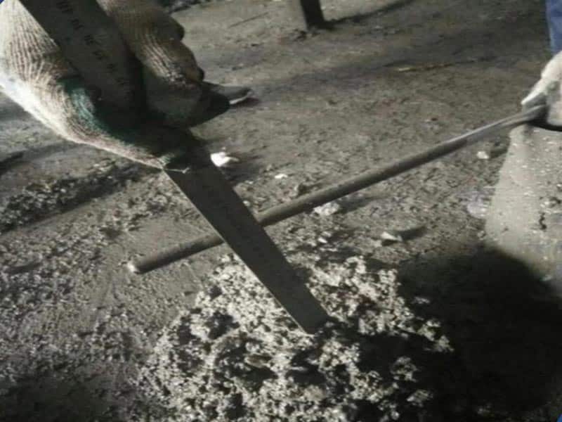 Testing Concrete Slump