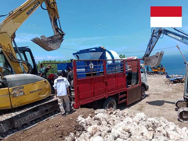 ABJZ40C Mixer Pump Arrived in Indonesia