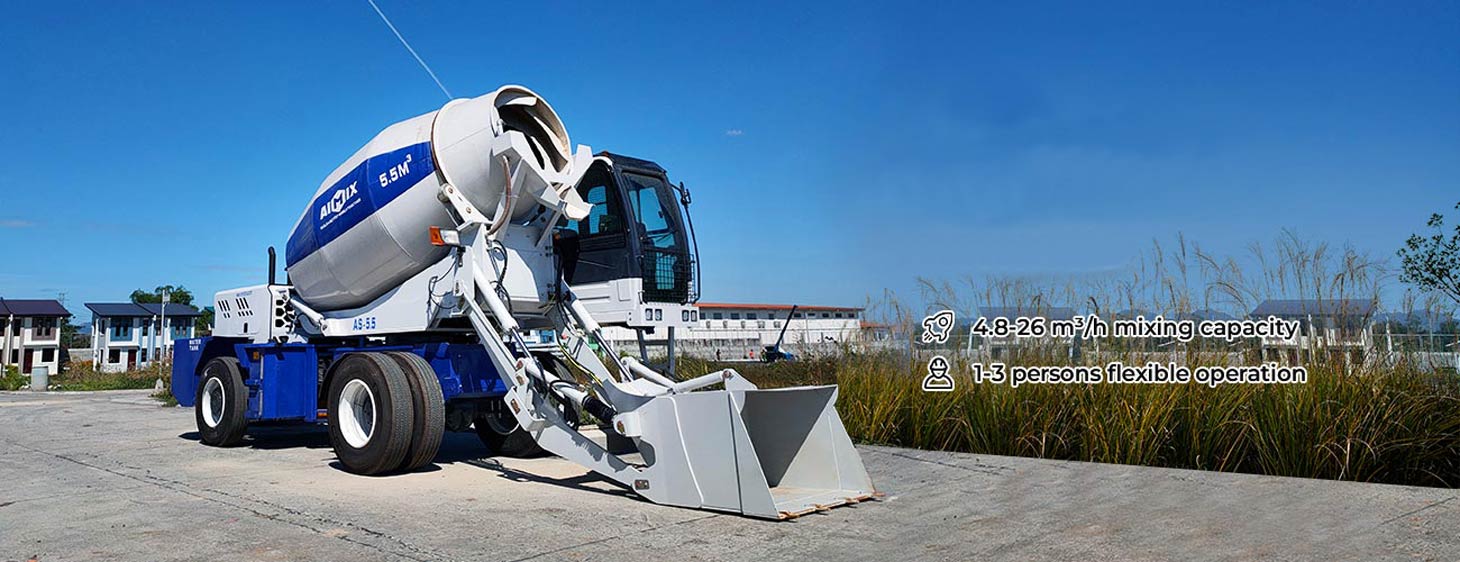 AIMIX Self Loading Mixer Truck in Paraguay