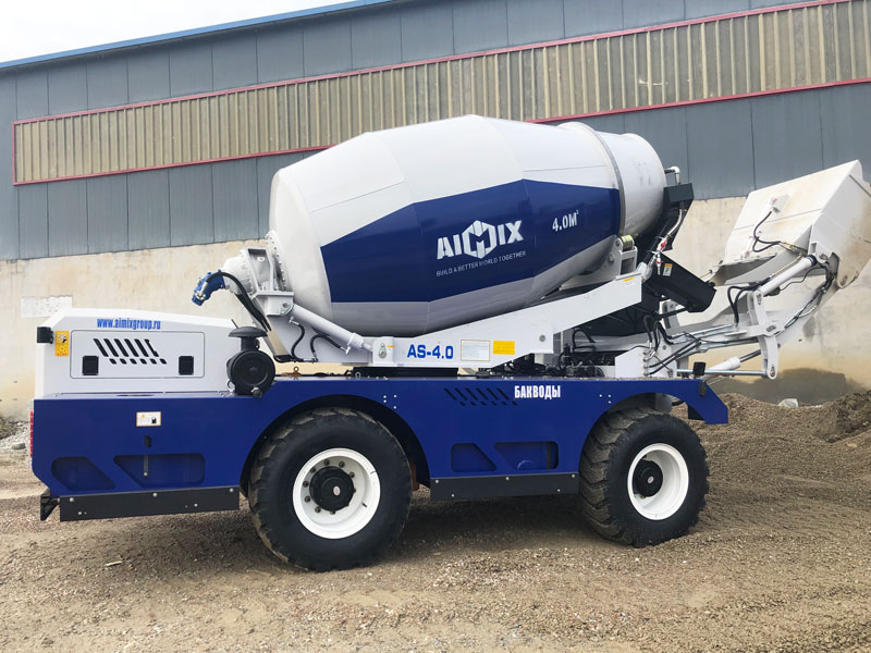 AS-4.0 Self Loading Mixer Truck