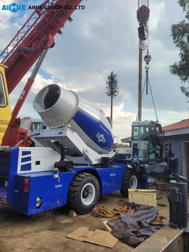 self loading mixer arrived in Zimbabwe