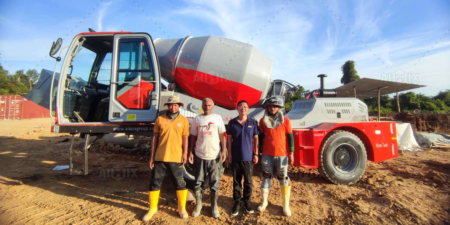 After-sales Service for AS-3.5 Self Loading Mixer in Malaysia